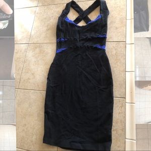 NWOT SABORA bodycon mini dress